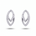 Dream pendientes oval doble circonia