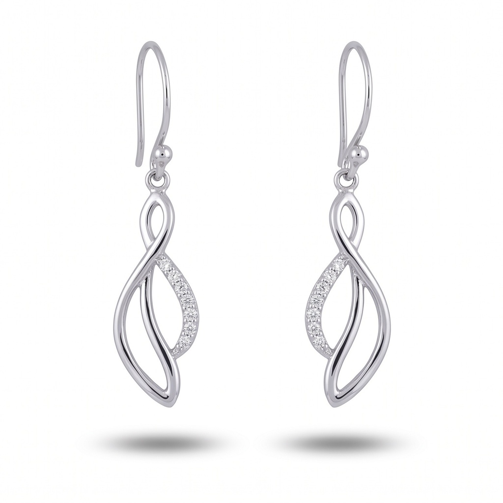 Dream pendientes pez circonia