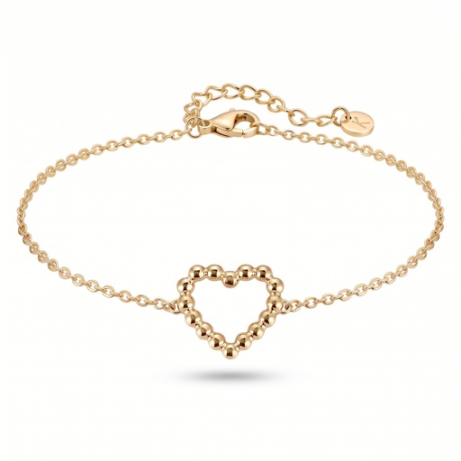 [10623] Serenity pulsera corazón bolas