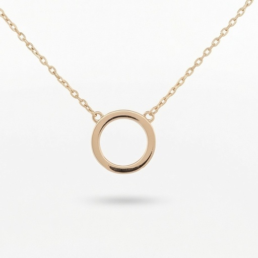 [10638] Serenity collar aro dorado