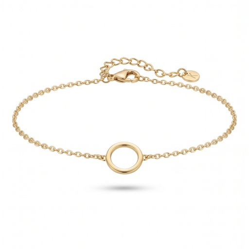 [10640] Serenity pulsera aro dorado