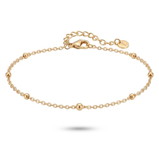 [10658] Serenity pulsera bolitas doradas