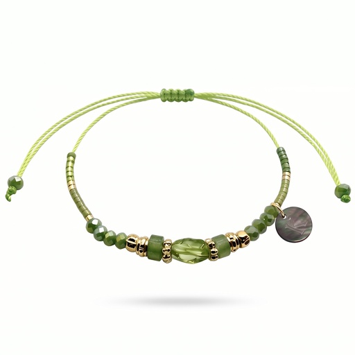 [11144] Pulsera Teide peridot-04
